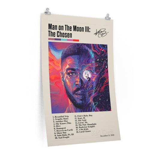 Man On The Moon III: The Chosen - Kid Cudi Premium Matte Poster