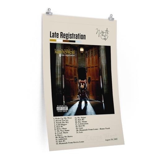 Late Registration - Kanye West Premium Matte Poster