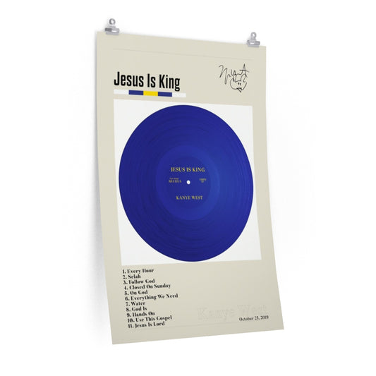 Jesus is King - Kanye West Premium Matte Poster