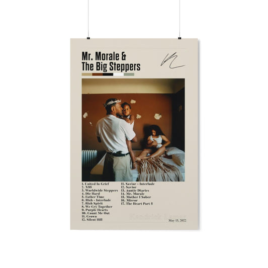 Mr. Morale & the Big Steppers - Kendrick Lamar Premium Matte Poster
