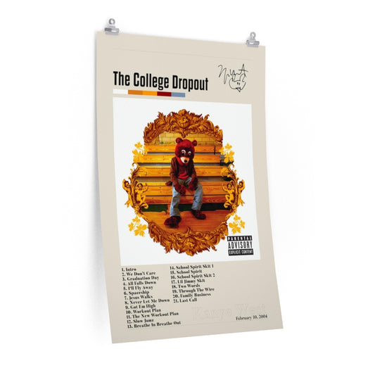The College Dropout - Kanye West Premium Matte Poster